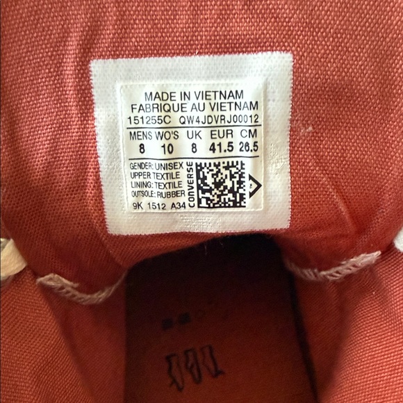 Converse Missoni women Blue and White Wave Pattern High-Tops size 10. - Picture 7 of 8